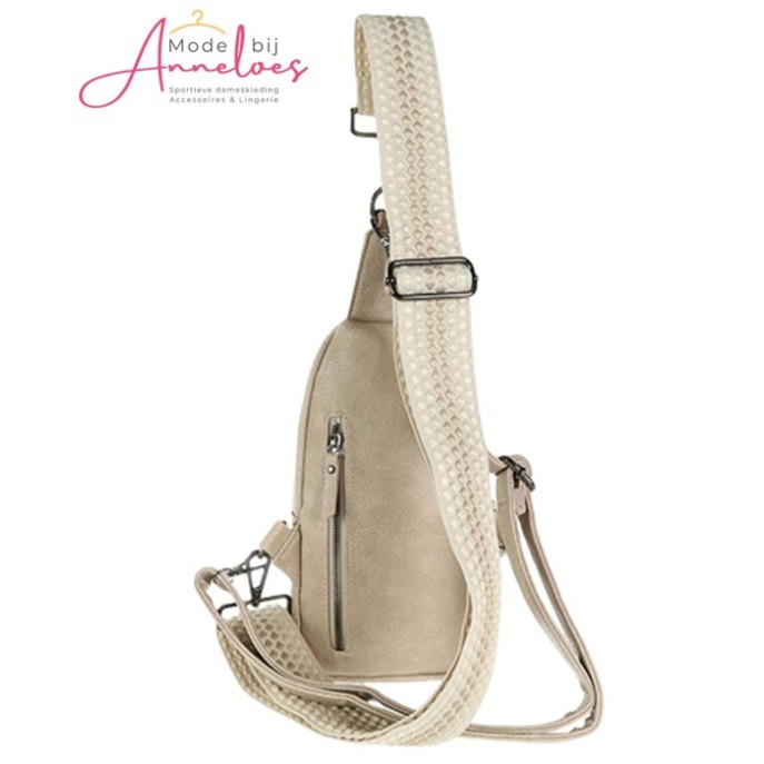 I'm Dutch Crossbody tas Mattie - Taupe OLT18970 I'm Dutch Crossbody tas Mattie - Taupe OLT18970